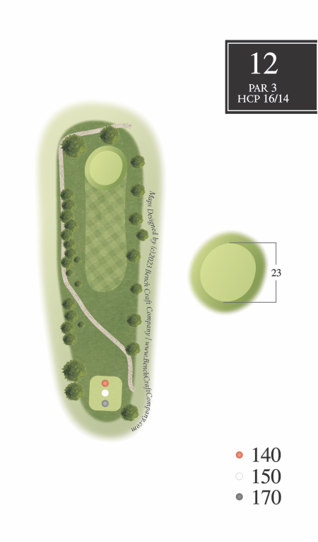 overview of hole 12