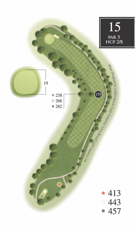 overview of hole 15