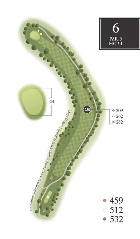 overview of hole 6