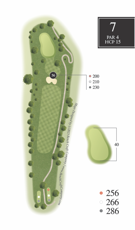 overview of hole 7